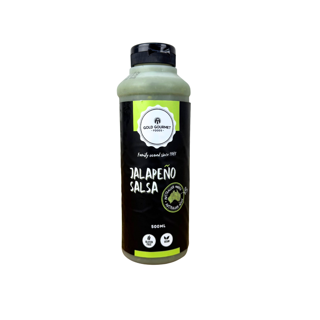 Gold Gourmet Foods Jalapeño Salsa 500mL Gold Gourmet Foods Jalapeño Salsa 500mL